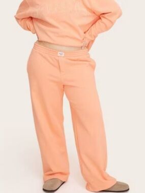 PARKE x Target Peach Orange Women’s Boxer Sweatpants Medium M New NWT